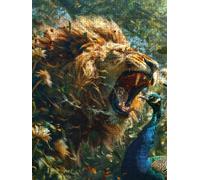 Pavo Real Tigre Puzzle 2000 Piezas, Rompecabezas Adultos Puzzle, 3D Un Rompecabezas, Desafiante Puzzles de Decoración Juego de, Juego Educativo para Toda la Familia, para Regalo Decoración FNKL7-640