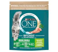 Pavo sin salida para gatos de grano entero PURINA ONE INDOOR 800g