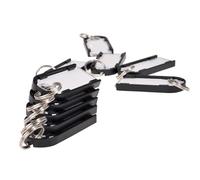 Pavo - Tecnología Magnética, Pack de 10 Llaveros Magnéticos, Imanes, 10 Piezas - Negro, 8015368