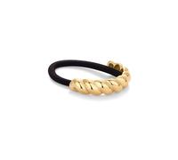 PAVOI Pinza para el pelo trenzada chapada en oro de 14 quilates para mujer, impermeable, estilo veraniego, color amarillo