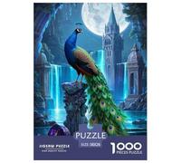 pavoJigsaw Puzzles for Adults 1000 Pieces Age 12+ for Adults EduConejoional Games Home Beautiful Decoration for Women Gifts for Man38x26cm/1000pcs