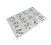 Pavoni Molde de silicona alimentaria Mandala GG063 Decoraciones