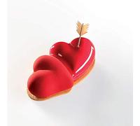 PAVONI Molde de Silicona Profesional Corazones Beloved KE049