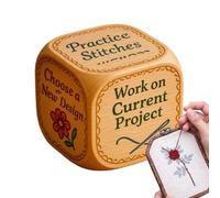 Pavsicgn Dados De Bordado - Divertidos Dados De 6 Caras Para Proyectos De Quilting | Accesorios Creativos De Costura Para Principiantes Entusiastas Artistas Mujeres Talleres De Viaje Y Hogar |