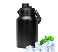 Pavsicgn Jarra de Hielo | Botella de agua al vacío de acero inoxidable de ancha | Jarra fría con aislamiento de dos pisos de ancha para bebidas frías Senderismo, deportes