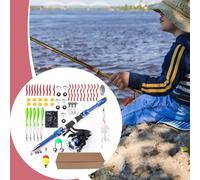 Pavsicgn Juego De para Niños - Kit De Caña De r para Principiantes - Kit De para Principiantes - para Guarderías Campamentos Al Aire Libre Playa Parque Cumpleaños Agua Dulce Y Salada Lagos Ríos Y