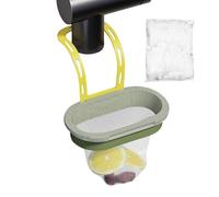 Pavsicgn Recogedor De Alimentos Para Fregadero De Cocina - Cesta Para Capturar Restos De Comida Con Red | Filtro de Basura Evita Atascos con Bolsas de Malla para Restos de Comida Peladuras de Té y