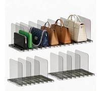 PAVSTINE Organizador Bolsos Apilable, Caja Para Guardar Bolsos de Mujer