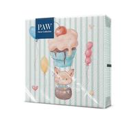 PAW - 20 Servilletas de Papel de Colores (33x33 cm) | Zorro Volador - el Diseno que Hara Especial tu Fiesta | Decoracion para Fiestas y Cumpleanos | 3 Capas, Aptas para Uso Alimentario