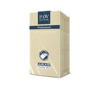 PAW - 50 Servilletas Airlaid con Bolsillo para Cubiertos (Plegado 1/8) | 25 Unidades | Ideal para Bodas, Bautizos | Servilletas Aspecto Tela para Cubiertos | Toque Suave Crema