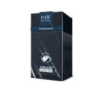 PAW - 50 Servilletas Airlaid con Bolsillo para Cubiertos (Plegado 1/8) | 25 Unidades | Ideal para Bodas, Bautizos | Servilletas Aspecto Tela para Cubiertos | Toque Suave Negro