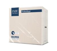 PAW - 50 Servilletas de Airlaid Efecto Tela (40x40 cm) | Servilletas Desechables y Absorbentes | Ideales para Bodas, Fiestas y Comuniones | Decoración de Mesa - Diseño De Tela Crema