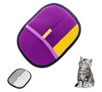 Paw Beam Pet Fur Remover,Electrostatic Pet Hair Remover Glove, Reusable Magic Brush Pet Hair Remover, Pet Hair Removal Glove For Cats & Dogs (Purple,1 pc)