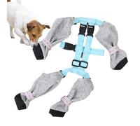 Paw Dog Boot Leggings - Botas de nieve para perros de invierno, pantalones para cachorros y perros | Polainas impermeables ajustables de protección de patas, zapatillas de correr antisuciedad anti-chu