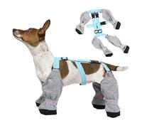 Paw Dog Boot Leggings - Botas de nieve para perros de invierno, pantalones para cachorros y perros | Polainas impermeables ajustables de protección de patas, zapatillas de correr antisuciedad anti-chu