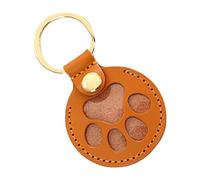Paw Keepsake, Memory Pendant, Leather with 3,62 x 2,36 in Size Charm Souvenir, Pet Jewelry for Home Display, Travel Ceremony, Daily Reminder, Friends Gift, Birthday Loss