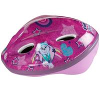 Tataway - Casco para Bicicleta de Niñas | Gráficos de la Patrulla Canina | Cierre de Clip y Ajuste de Cordones | Protección y Comodidad, Fucsia, 52-56 cm, Plástico