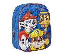 CERDÁ LIFE'S LITTLE MOMENTS 3D Paw Patrol, Mochila Infantil de La Patrulla Canina Unisex niños, Azul, Pequeña