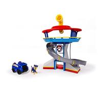 Paw Patrol 6060007 Set de Juego Lookout Headquarters con Chase, Multicolor
