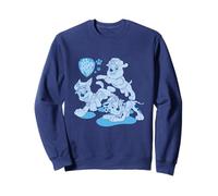 Paw Patrol All Paws In Blue Monochrome Design Sudadera