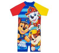 Paw Patrol Bañador Niño | Bañador Natacion Niño De Rubble Marshall Y Chase | Azul 4-5 años