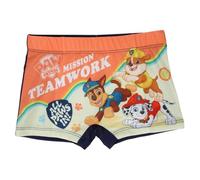 Paw Patrol, Bañador, Niños (3 a 8 años), Boxer de banho, Slip de Natation, Piscina, Playa, Natación, Verano, Modelo Paw 52442948 S1-5/6A, Orange