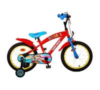 Paw Patrol Bicicleta de Niños - Chicos - 16 Pulgadas - Rojo Azul