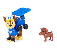 Paw Patrol, Big Truck Pups, Figura de acción de Chase con dron de Rescate de Quita y pon, Control Remoto del Centro de Mando y Juguetes de Animales para niños a Partir de 3 años
