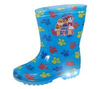 Paw Patrol Botas de Agua iluminadas, Botas para niños con Luces Intermitentes, Botas de Nieve para Lluvia Chase Marshall para niños