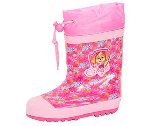 Paw Patrol Botas de agua Skye Wellington con forro cálido para niñas, zapatos de nieve, multicolor, 27 EU