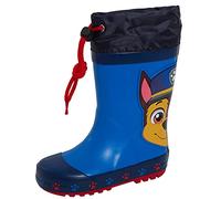 Paw Patrol Botas de goma Chase Marshall para niños y niñas, azul marino, 23 EU