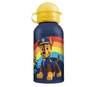 Paw Patrol Botella de aluminio infantil Patrulla Canina, 400 ml, boca ancha