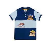 Paw Patrol Camiseta de Chase, Marshall y Rubble para Niños Polo Top de Manga Corta para Infantiles Azul 7-8 años
