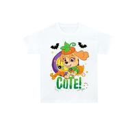 Paw Patrol Camiseta de Halloween niñas | Camiseta de Halloween para niñas | Ropa de Skye | Blanco 3-4 años