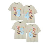Paw Patrol Camiseta I Am 4 de Manga Corta Cumpleaños Niños (NS8854)