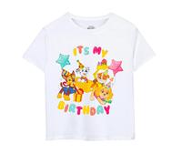 Paw Patrol Camiseta It's My Birthday de Manga Corta para Niños/Niñas (NS7623)