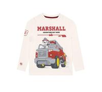 Paw Patrol Camiseta Manga Larga Niño, Camiseta Niño De Marshall, Camisetas Chico De La Patrulla Canina, Crema 6-7 Años