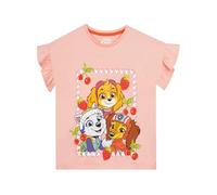 Paw Patrol Camiseta Niña con Mangas de Volante, Skye, Liberty y Everest, Ropa Niñas de Verano Patrulla Canina 4-5 Años