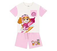 Paw Patrol Camiseta Ninas Y Shorts Ropa Niña De Skye | Set Camiseta Niño Y Pantalon Corto Niño Con Motivo Skye | Rosa 6-7 años