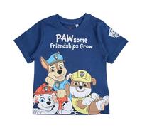 Paw Patrol, Camiseta, Niño, Niña, (4 a 10 años), Polo, Camiseta sin Mangas, Camisa, Estampado, Ropa, Unisex, Niños, Deportes, Transpirable, Modelo Paw 52023019 S2-8A, Bleu