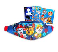 Paw Patrol Cangurera para niños, paquete con riñonera con calcomanías de Chase, Marshall, Rubble Plus, tatuajes, más | Riñonera Paw Patrol para niños, Varios colores, Paw Patrol Waist Bag, Paw Patrol