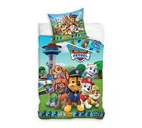 Paw Patrol Carbotex - Juego de Funda nórdica de 140 x 200 cm y Funda de Almohada de 65 x 65 cm