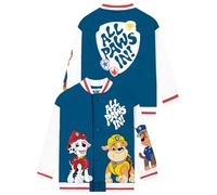 PAW Patrol Chaqueta Niño Tipo Bomber, Chaquetón Niño Con Chase, Rubble y Marshall, Chaqueta Bomber De Algodon, Azul 4-5 años