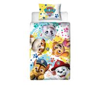 Paw Patrol Character World Juego de Funda de edredón para Cama Individual Infantil, Reversible, 2 Caras, Incluye Funda de Almohada a Juego, polialgodón