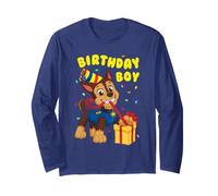 Paw Patrol Chase Birthday Boy Present Manga Larga