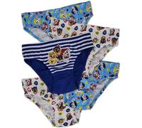 Paw Patrol - Chase, Marshall & Rubble - Calzoncillos Niño Algodón Ropa Interior Paquete de 5-6-7 Años: 122cm