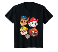 PAW Patrol Chase Marshall Rubble & Zuma Cute Faces Logo Camiseta