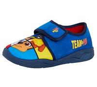 Paw Patrol Chase Marshall Touch Fasten - Zapatillas de casa para niños, Blue, 25 EU