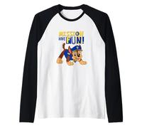 Paw Patrol Chase Mission Have Fun Bold Design Camiseta Manga Raglan