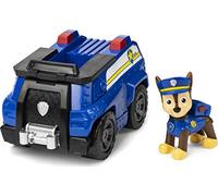 Paw Patrol Chase's Patrol Cruiser Vehículo con Figura Coleccionable, para niños a Partir de 3 años